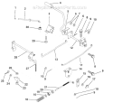 Part Location Diagram of 123641X Husqvarna Brake Pivot Arm